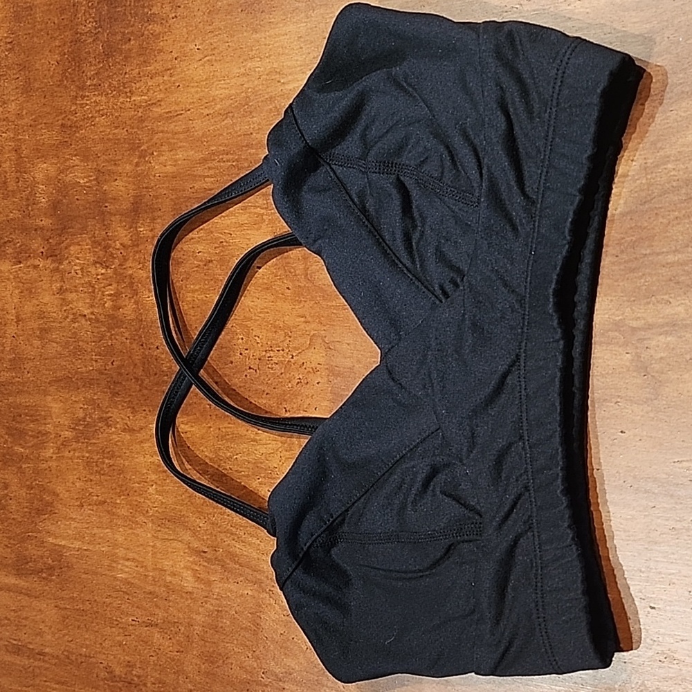 Black Sports Bra